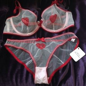 NWT Agent Provocateur bra and panties set